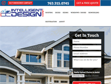 Tablet Screenshot of idesigncorporation.com